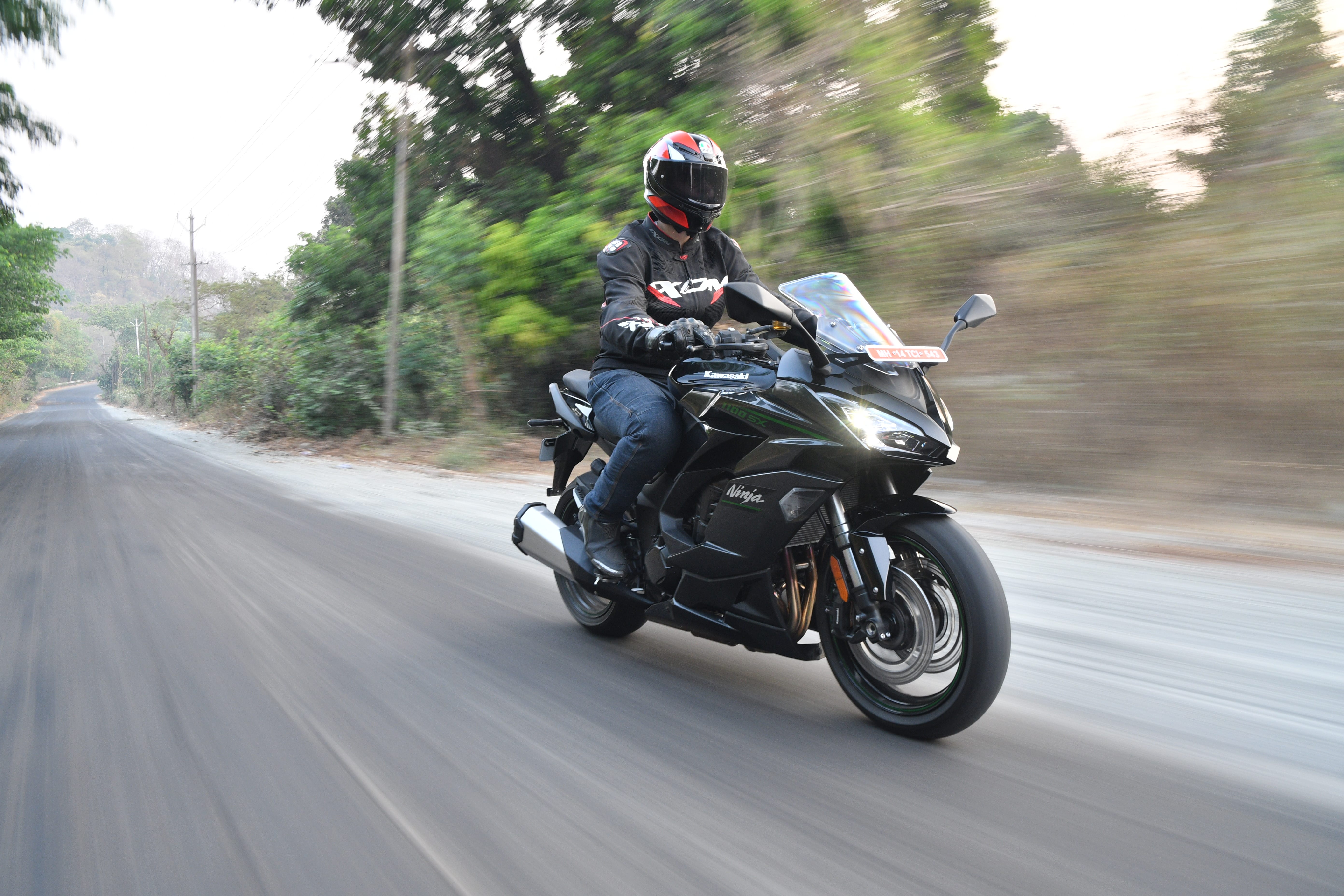 Kawasaki Ninja 1100SX On Road Price in Hyderabad Starts at 13.49